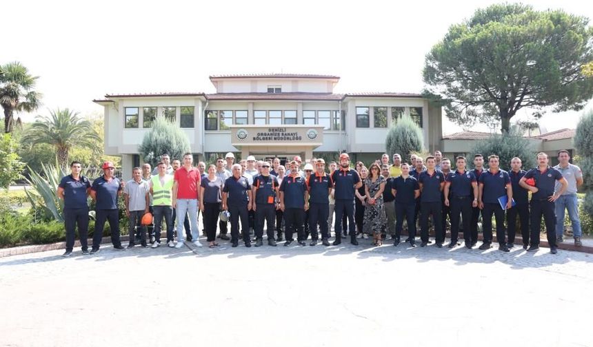 Denizli OSB’de Deprem ve Acil Durum Tatbikatı Gerçekleştirildi