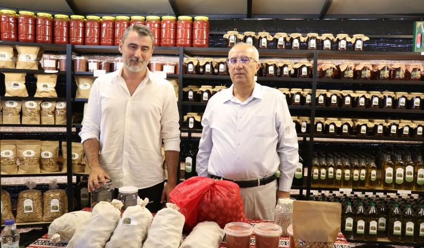 Çameli'nin Doğal Ürünleri Yörük Çadırı ile Dünyaya Açılıyor