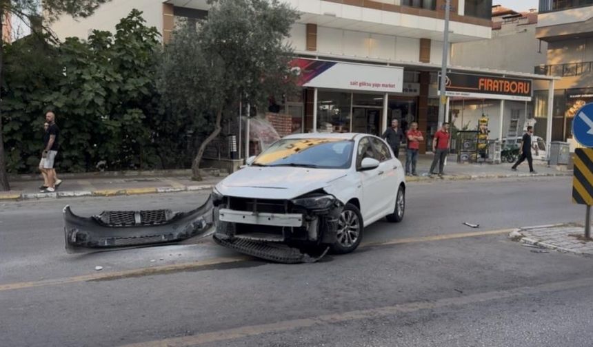 Denizli'de Yasaklı Kavşaktan Dönüş Yapmak İsterken Kazaya Neden Oldu