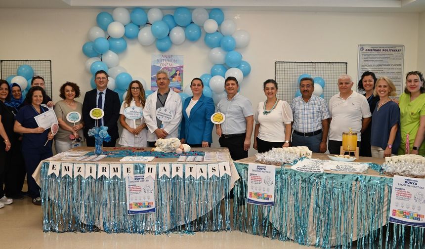 PAÜ Hastanesi'nden Dünya Emzirme Haftası'nda "Sürdürülebilir Emzirme" İçin Güçlü Farkındalık Seferberliği