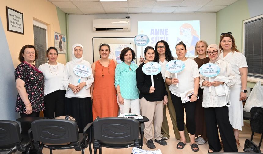 PAÜ Hastanelerinden Hürsan Konfeksiyon Kadın Çalışanlarına "Sürdürülebilir Emzirme" Eğitimi