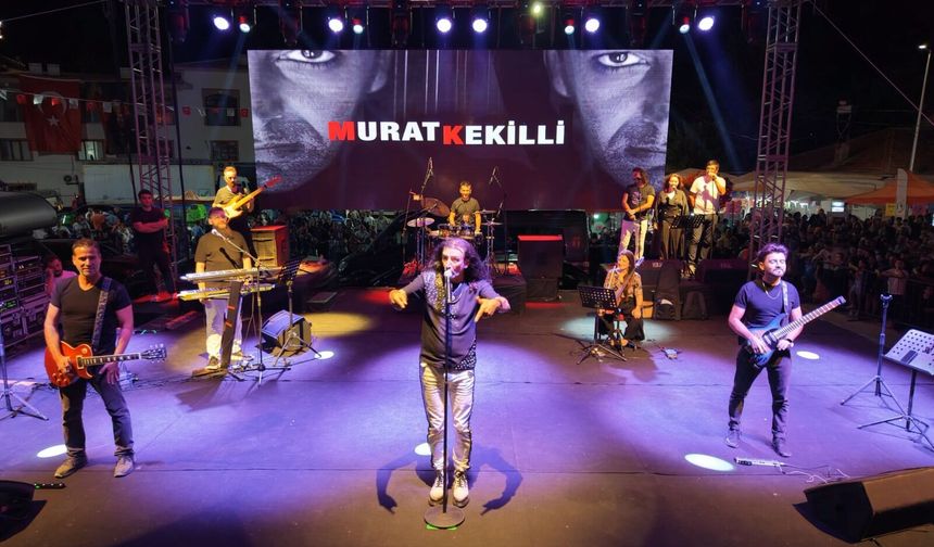 Çal’da Festival Coşkusu Doruğa Çıktı! Murat Kekilli Geceye Damga Vurdu