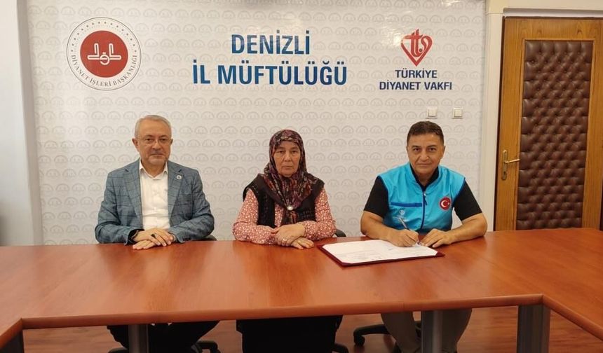 Denizli Göveçlik  Kuran Kursuna Gurbetten Uzanan Hayır Eli