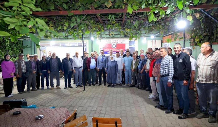 Tavas'ta Halk Toplantıları Kozlar Mahallesi İle Devam Etti