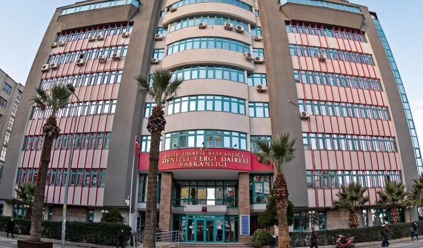Denizli'de Gelir ve Kurumlar Vergisi Rekortmenleri Belli Oldu