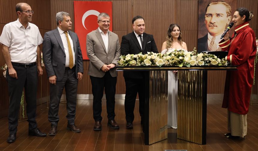 Denizli Basınında Mutlu Gün: Nurhayat Ertan ve Musa Uçak Hayatlarını Birleştirdi