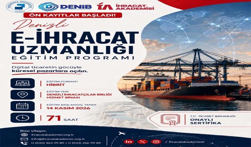 PAÜ-DENİB İş Birliğinde İhracat Uzmanları Yetiştirilecek