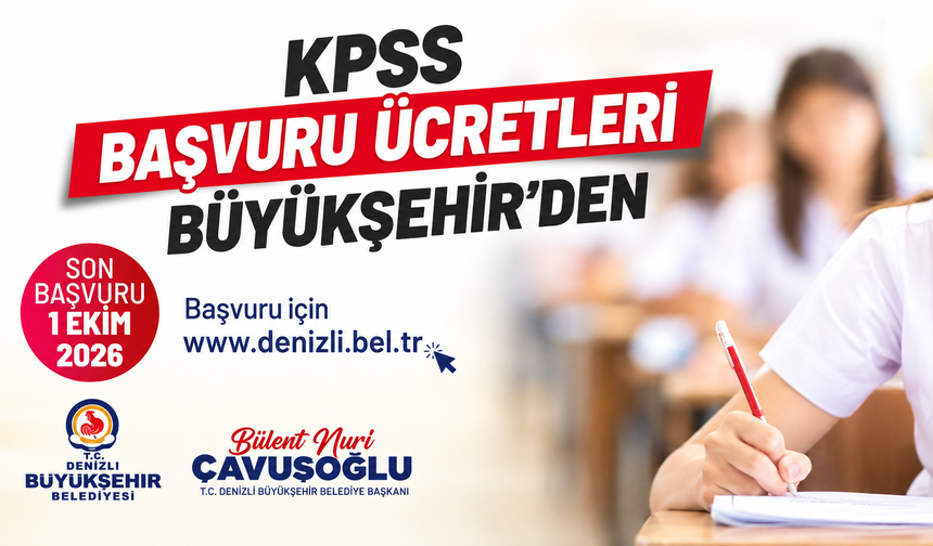 Denizli Büyükşehirin KPSS Desteğinde Son Gün 1 Ekim