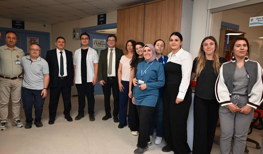 PAÜ Hastanelerinden Dünya Eczacılar Günü’nde Eczacılara Ziyaret
