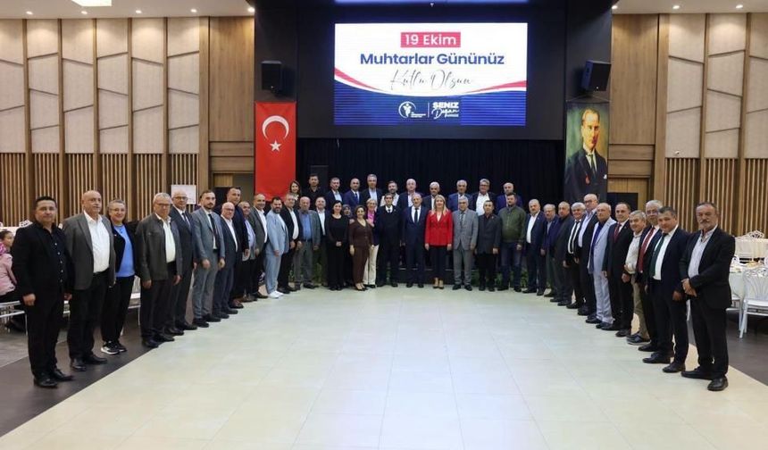 Merkezefendi Belediye Başkanı Doğan Muhtarlar İle Bir Araya Geldi