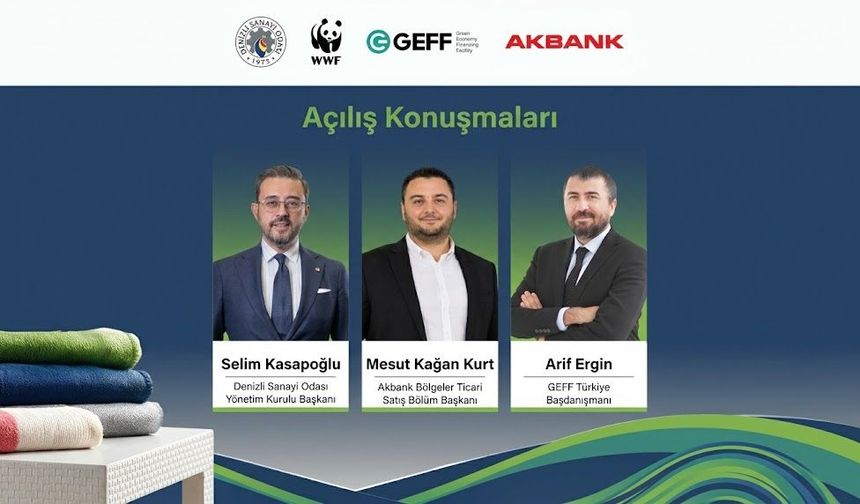 Denizli Tekstilinde Yeşil Finansman Buluşması