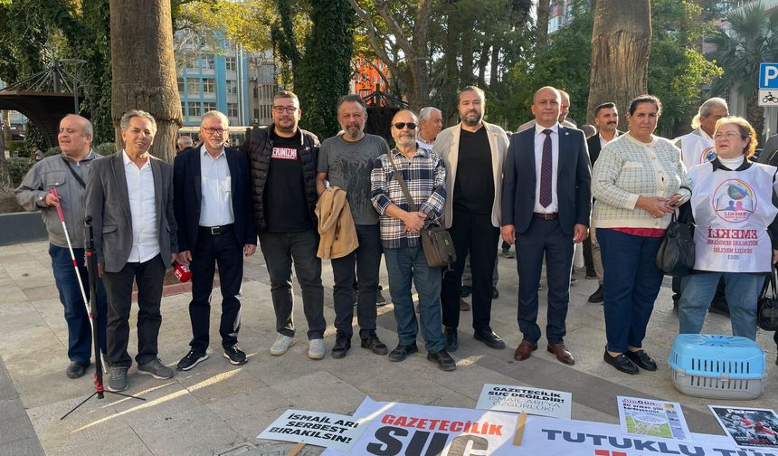 STK’lardan  Denizli'de  Gazetecilere  Destek