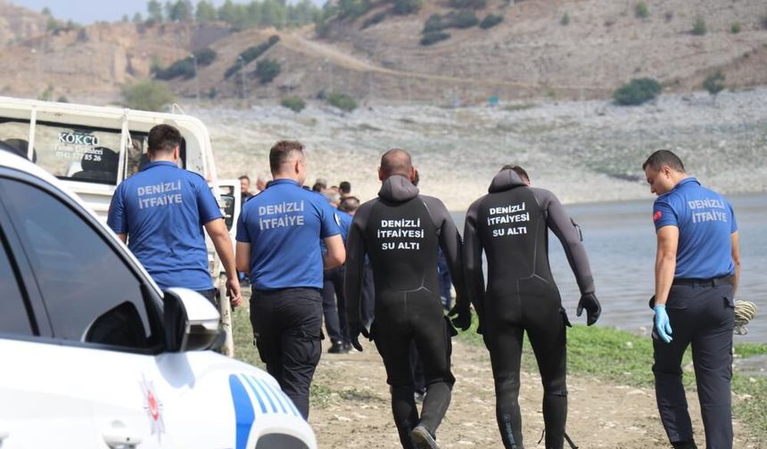 Denizli’de Baraj Göletinde Kimliği Belirsiz Erkek Cesedi Bulundu