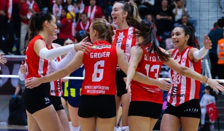 Denizli’nin Sultanları Fenerbahçe Engelini Rahat Geçti