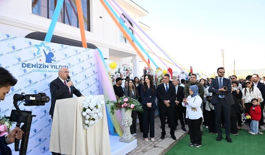 Çivril’de 132 Öğrenci Kapasiteli Deniz Yıldızı Gündüz Bakımevi Açıldı