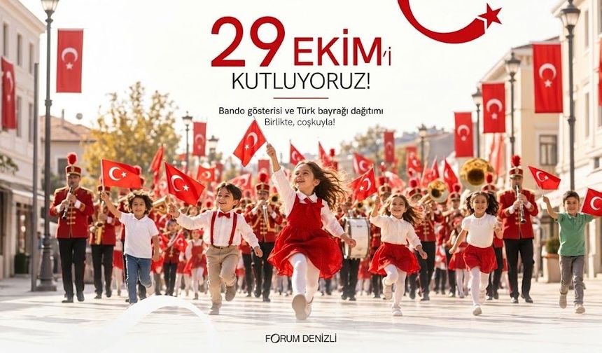 Forum Denizli’de 29 Ekim Coşkusu