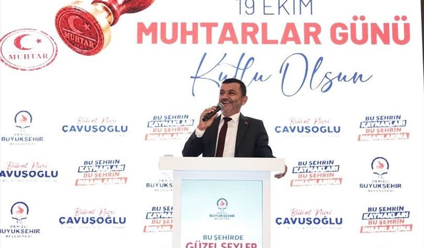Denizli Büyükşehir'den Muhtarlarla Birlik Ve Dayanışma Buluşması