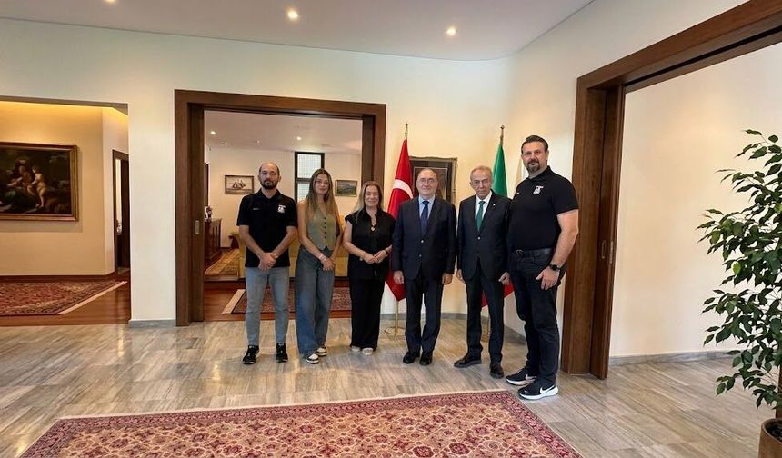 Yukatel Denizli Basket’ten Lizbon Büyükelçiliği’ne Ziyaret
