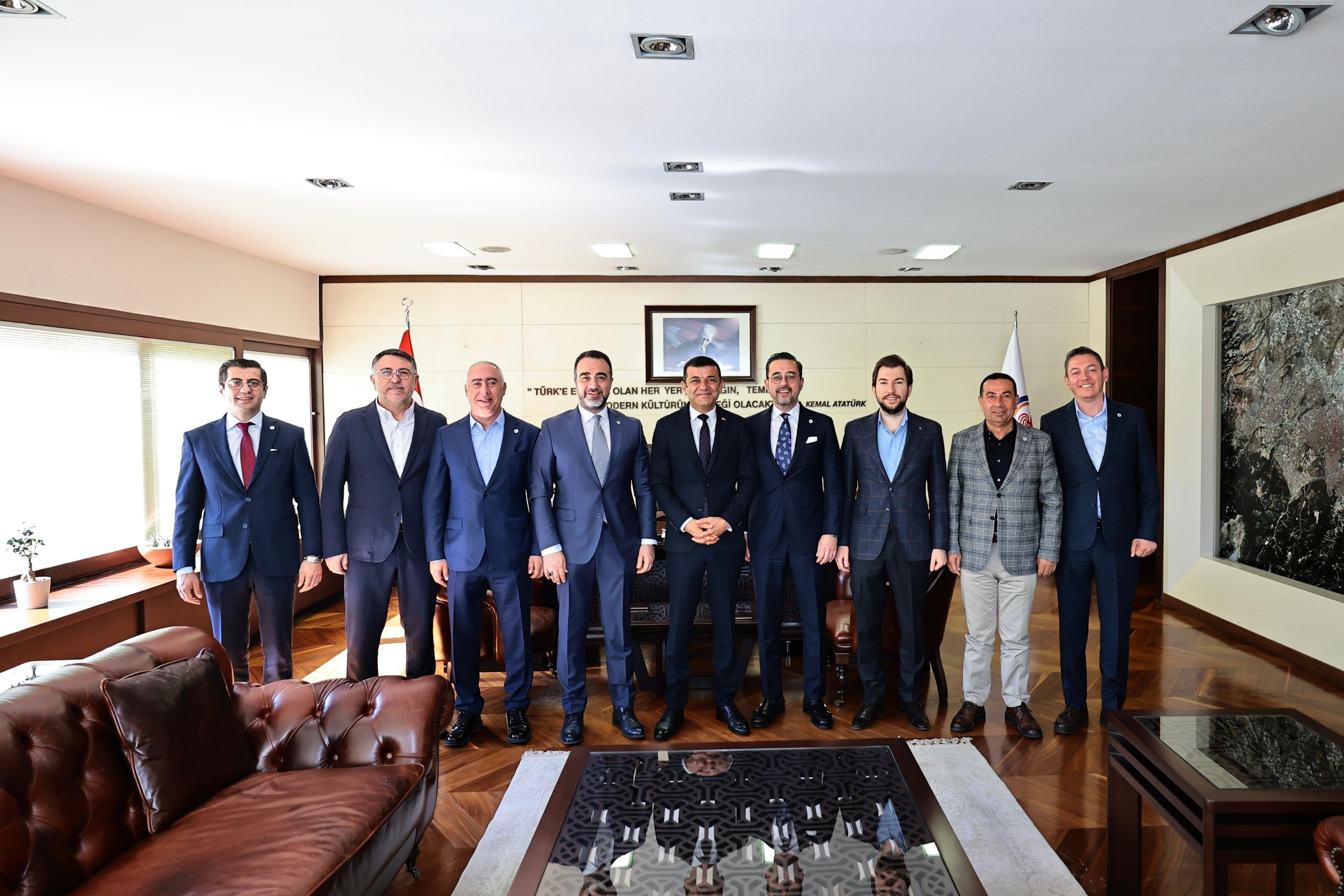 Dso’dan Başkan Çavuşoğlu’na Ziyaret (3)