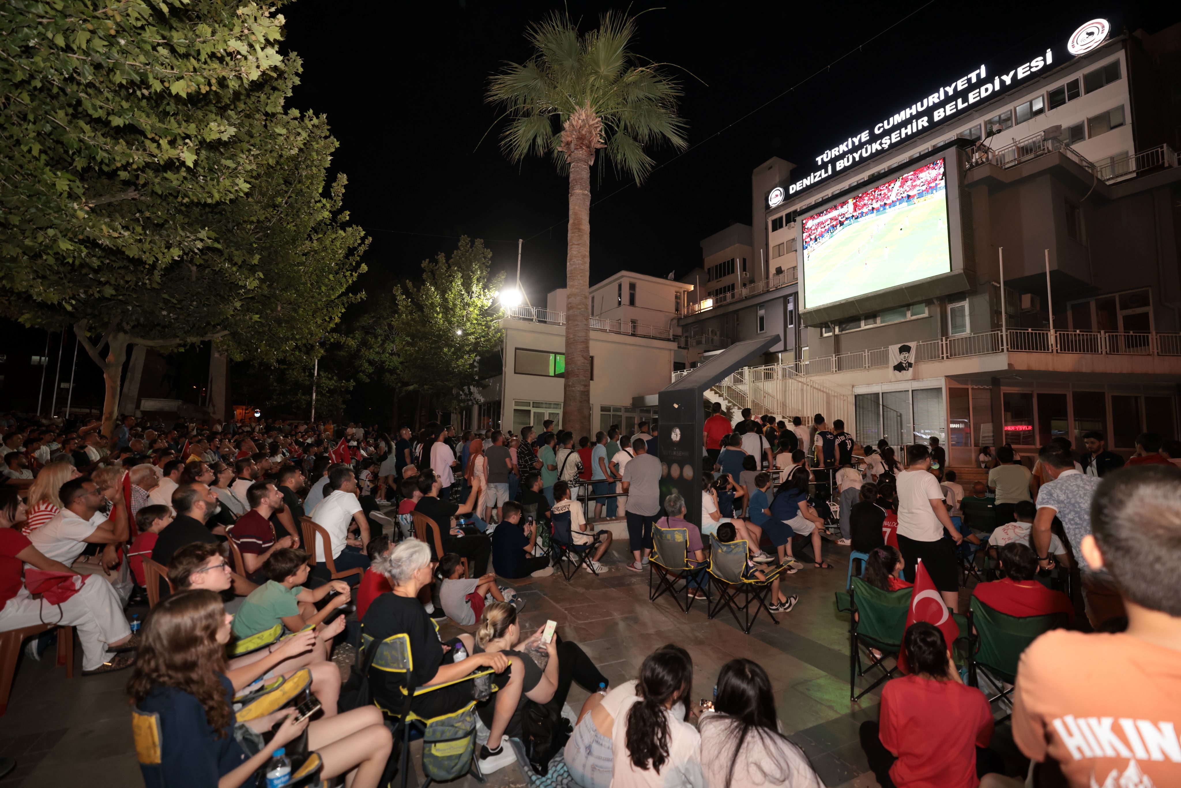 Deni̇zli̇, Euro 2024 Coşkusunu Yaşadi! (1)