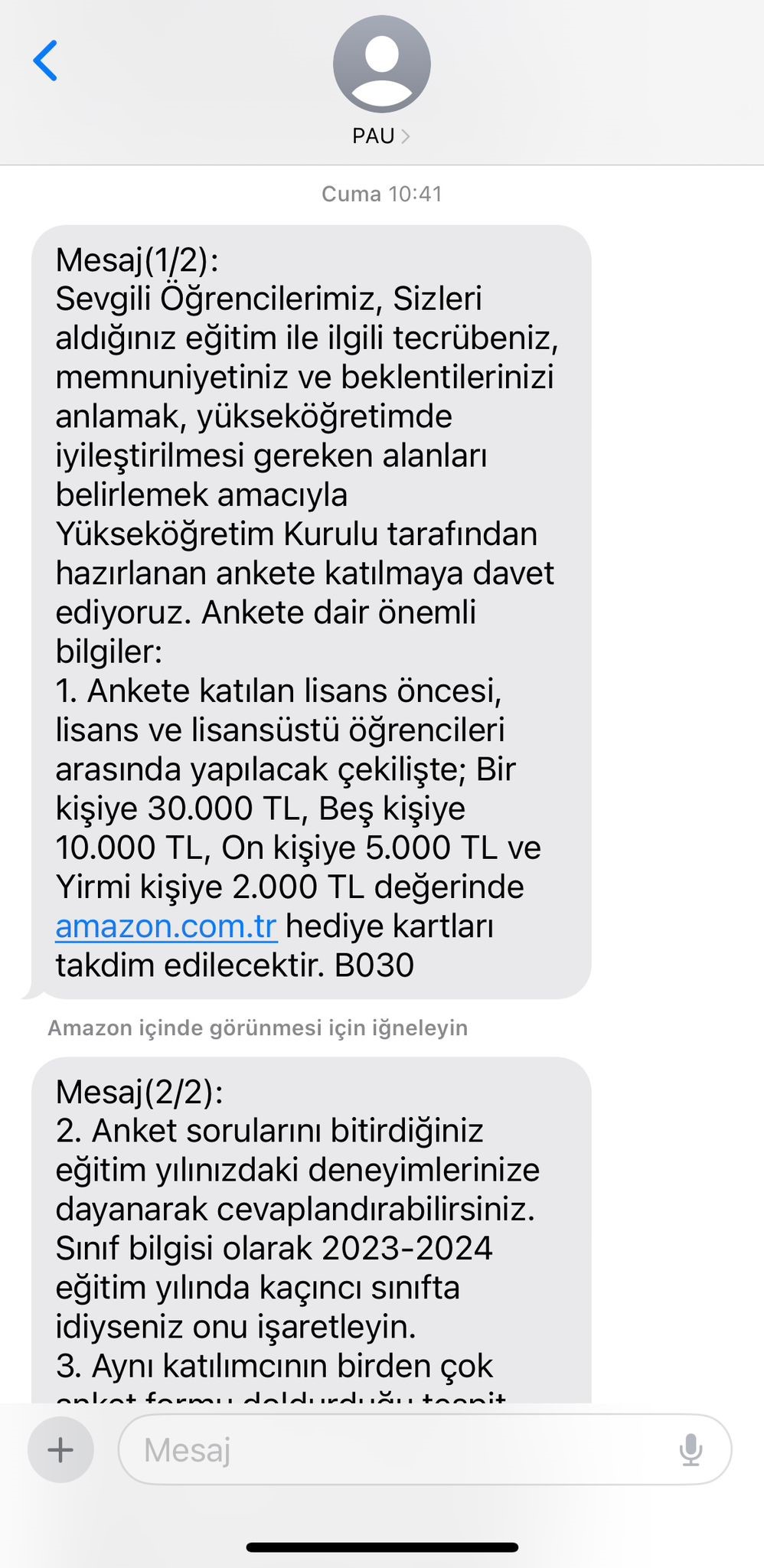 Paü’den Tepki Çeken Anket (2)