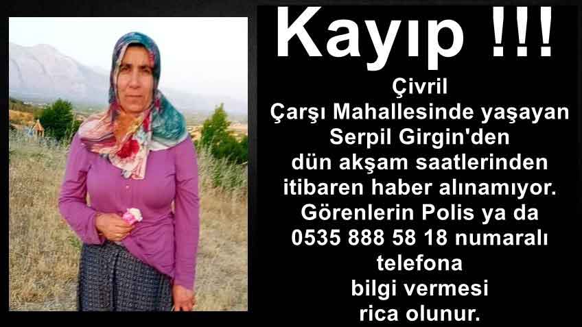 Civril Kayip Pelin Girgin Denizli1