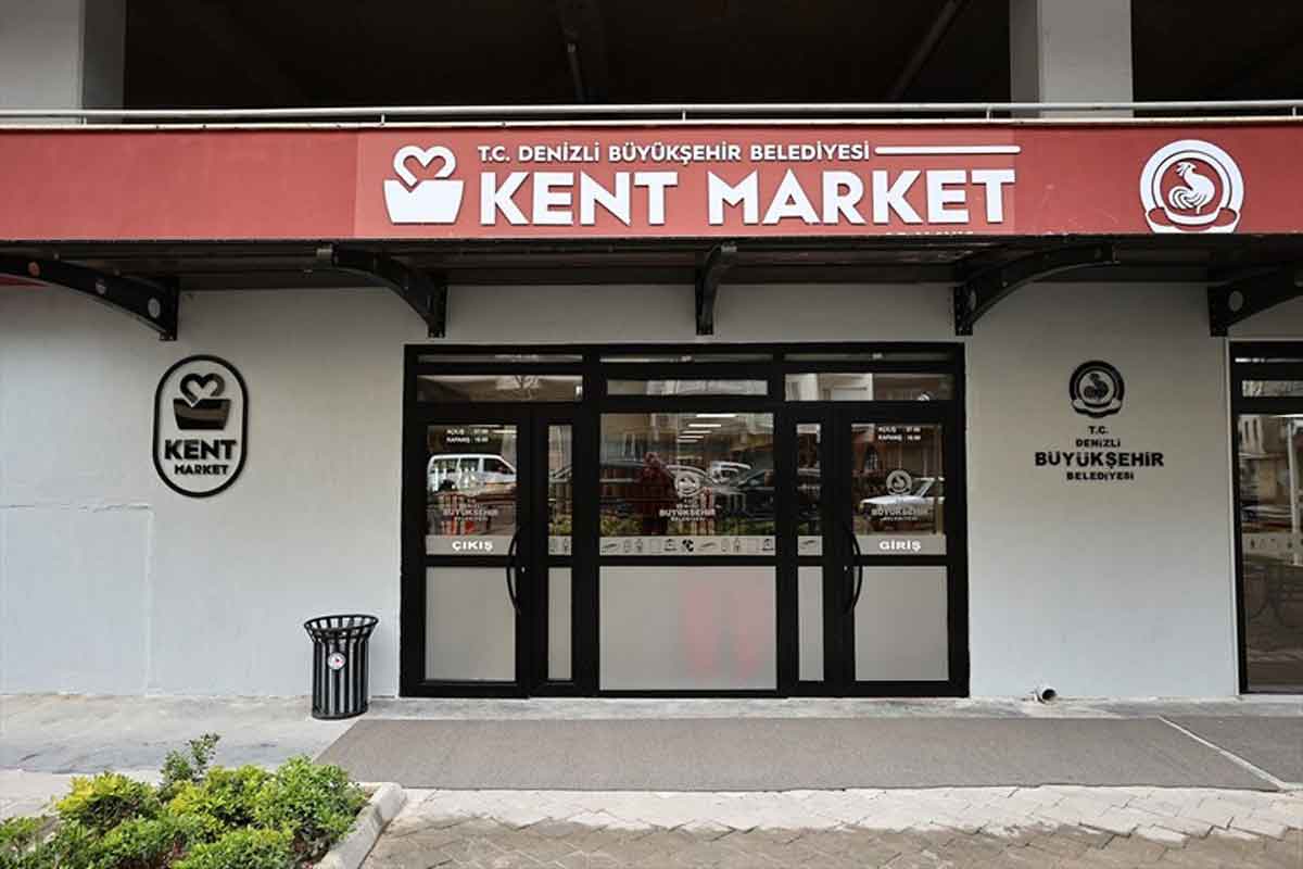 Denizli Kent Market Acildi
