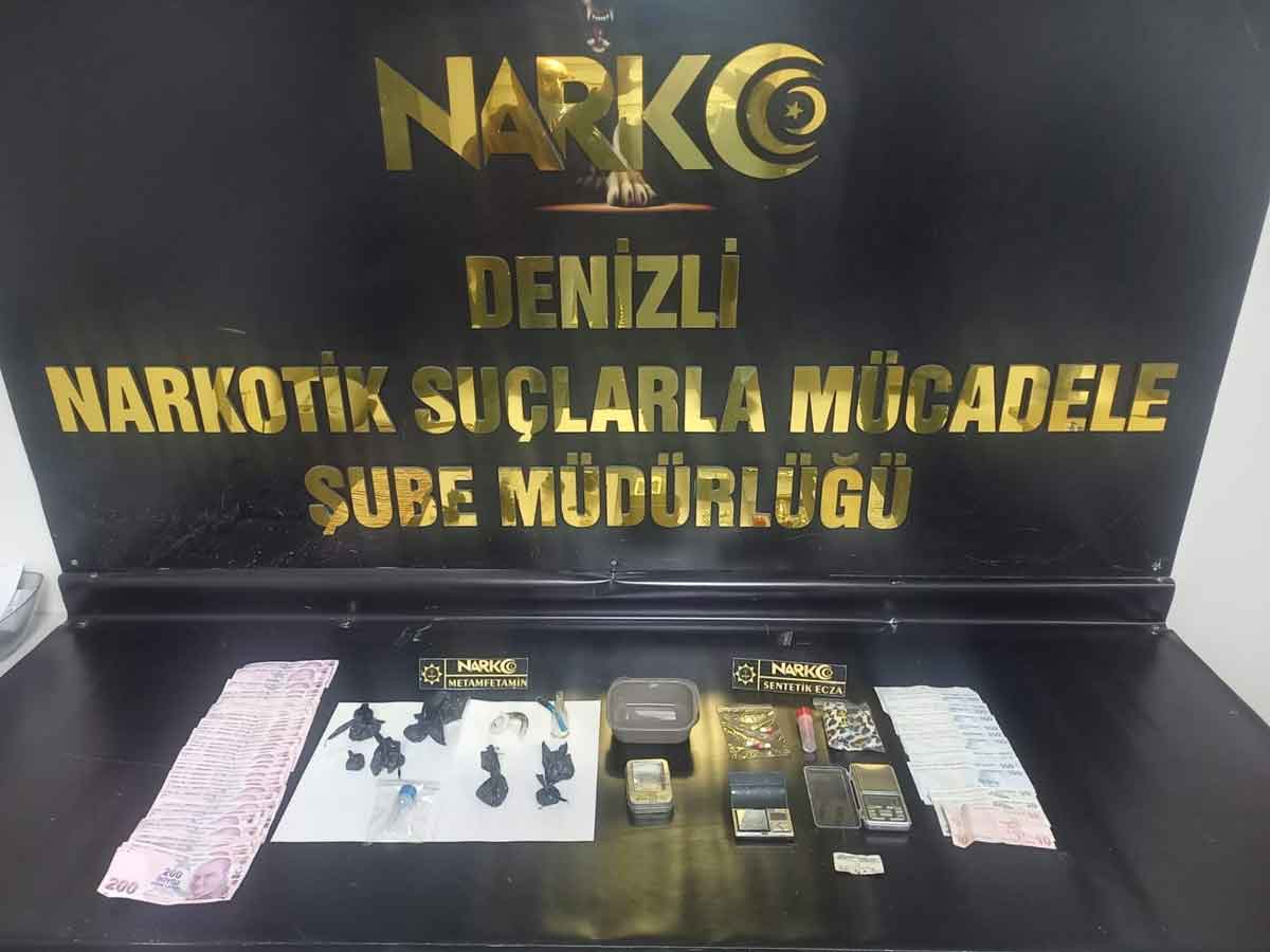 Denizli Emniyet Uyusturucu Tutuklama Antalya Usak2
