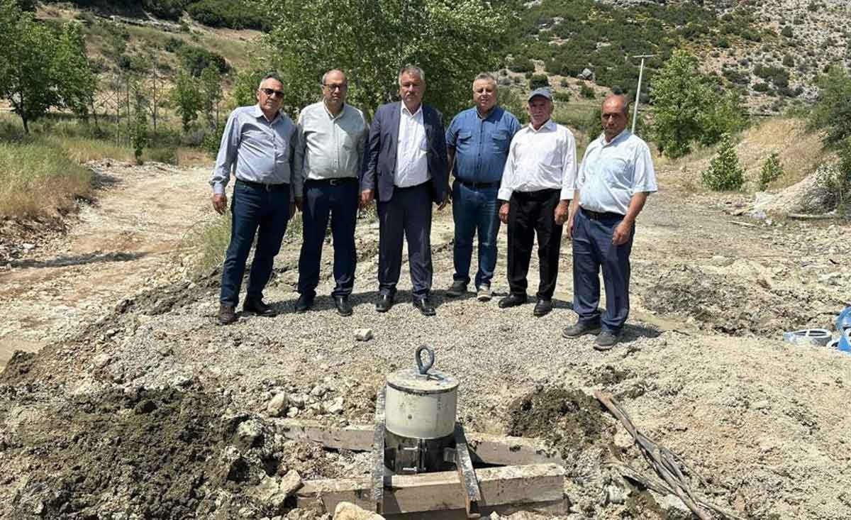 Baskan Putunden Beyagacli Ciftcilere Tarimsal Sulama Mujdesi