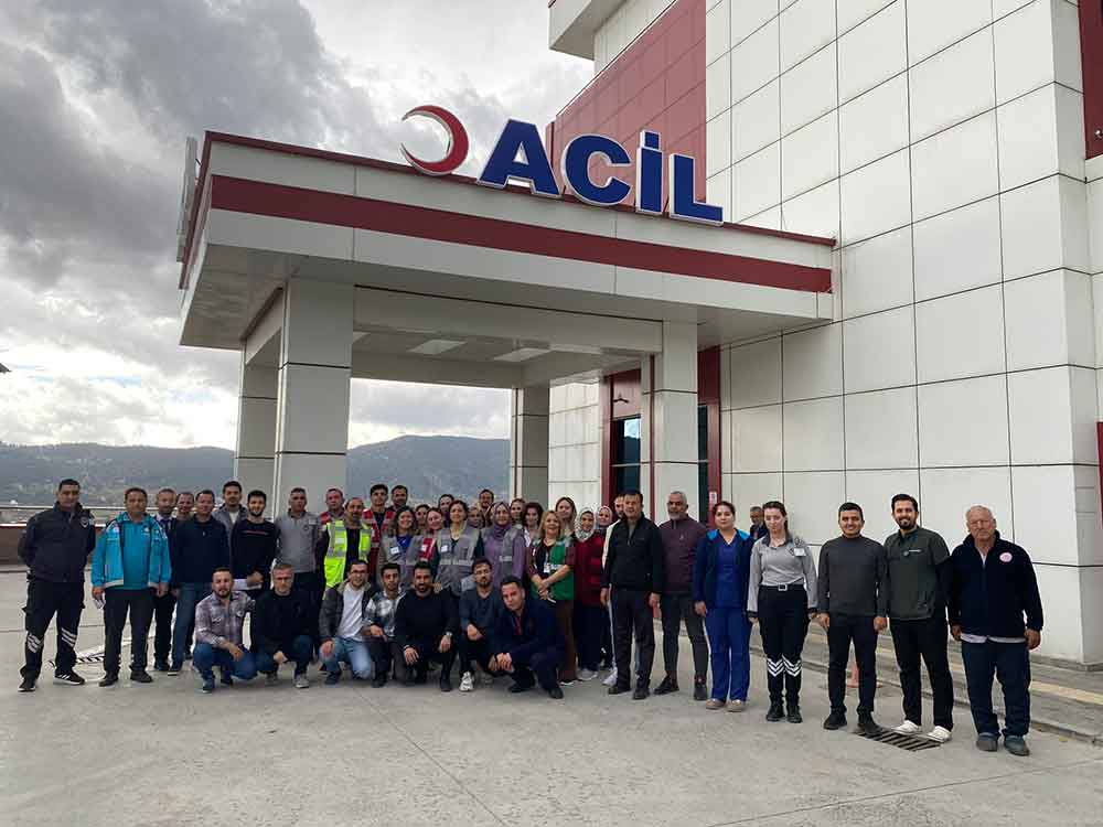 Cameli Devlet Hastanesinde Hap Tatbikati Yapildi 1