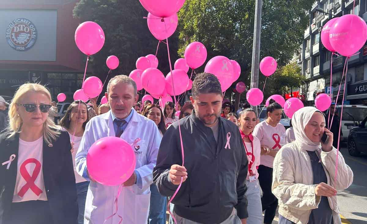 Egekent Hastanesinden Pembe Kurdeleli Farkindalik Yuruyusu 1