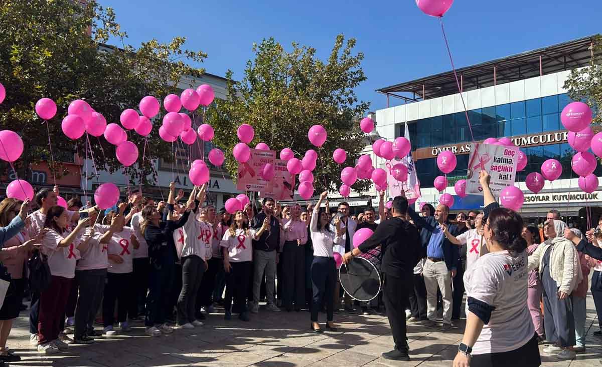 Egekent Hastanesinden Pembe Kurdeleli Farkindalik Yuruyusu 2