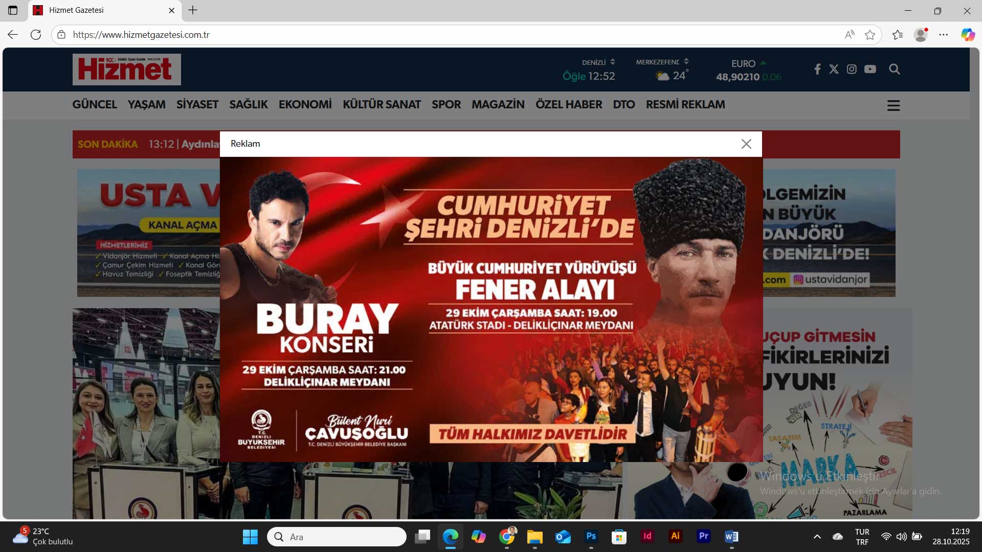 Hizmet Dbb 28 Ekim Buray