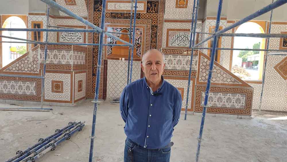 Osmanli Mimarisinin Izlerini Tasiyan Caminin Yuzde 80Ni Tamamlandi 1