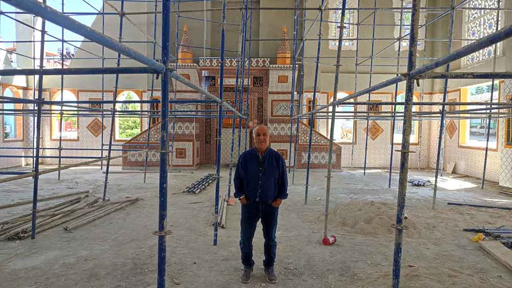 Osmanli Mimarisinin Izlerini Tasiyan Caminin Yuzde 80Ni Tamamlandi 2