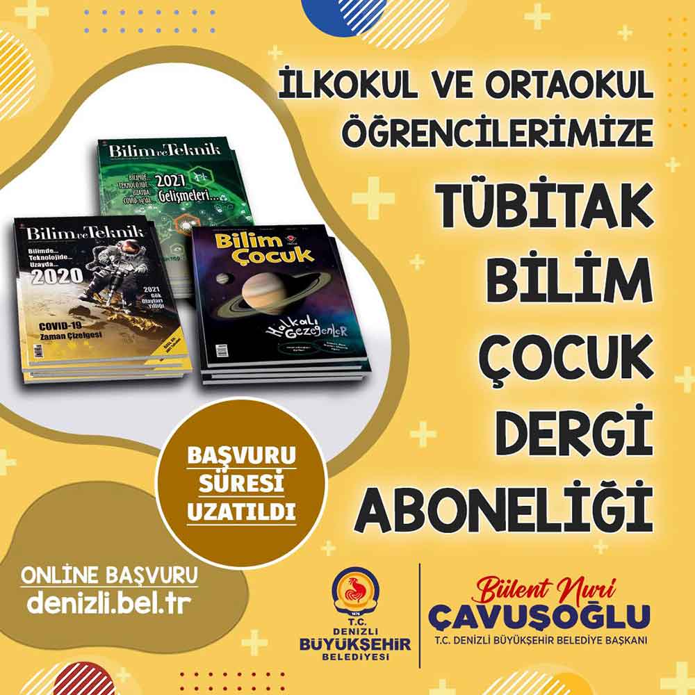 Ucretsiz Bilim Dergisi Aboneligi Basvurulari Uzatildi