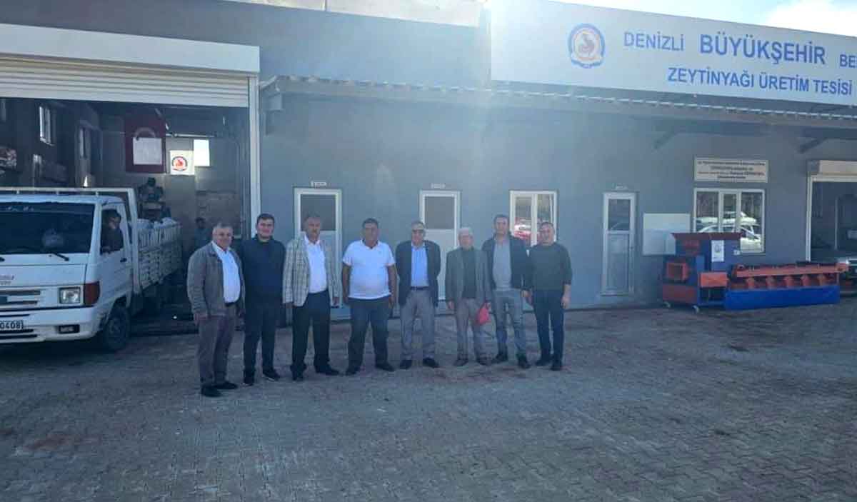 Baskan Putun Zeytinyagi Uretim Tesisimizde Yeni Sezon Basladi