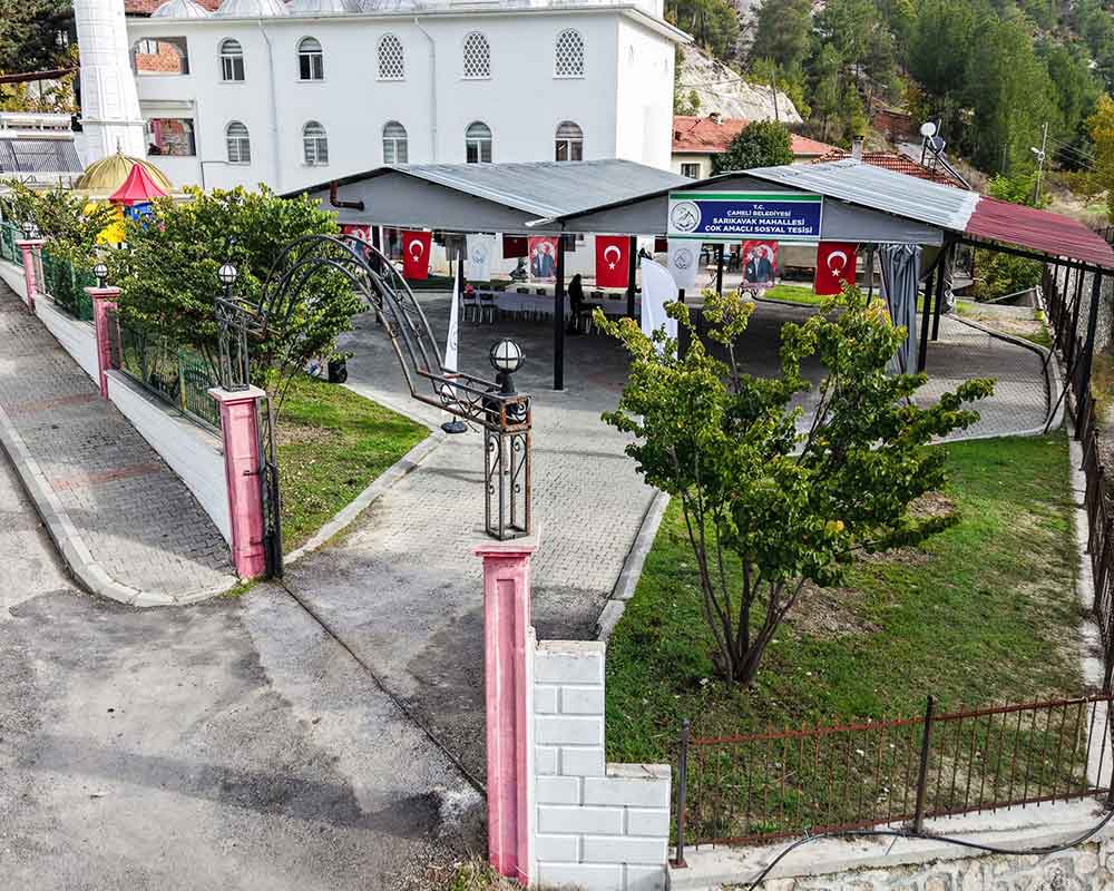 Cameli Belediyesi Sarikavak Mahallesine Sosyal Tesis Ve Muhtarlik Binasi Kazandirdi 2