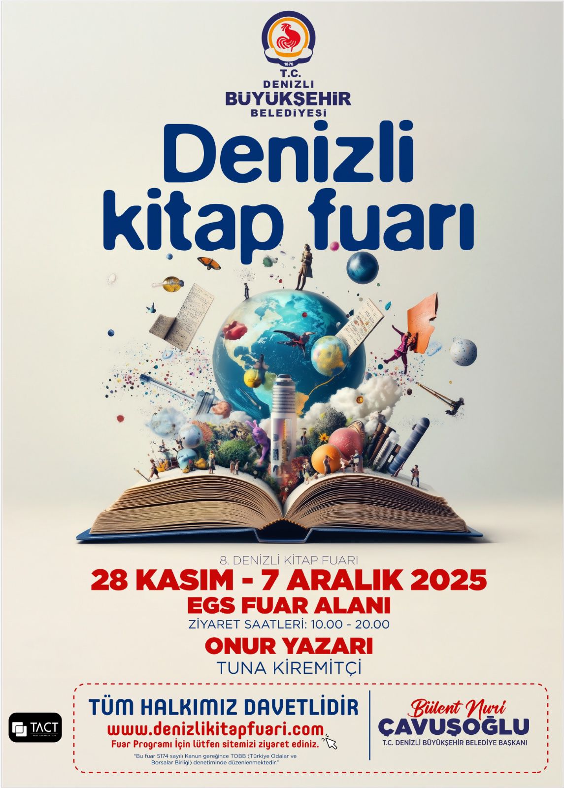 Denizli Kitap Fuarı Bu Yıl Da Dopdolu (1)
