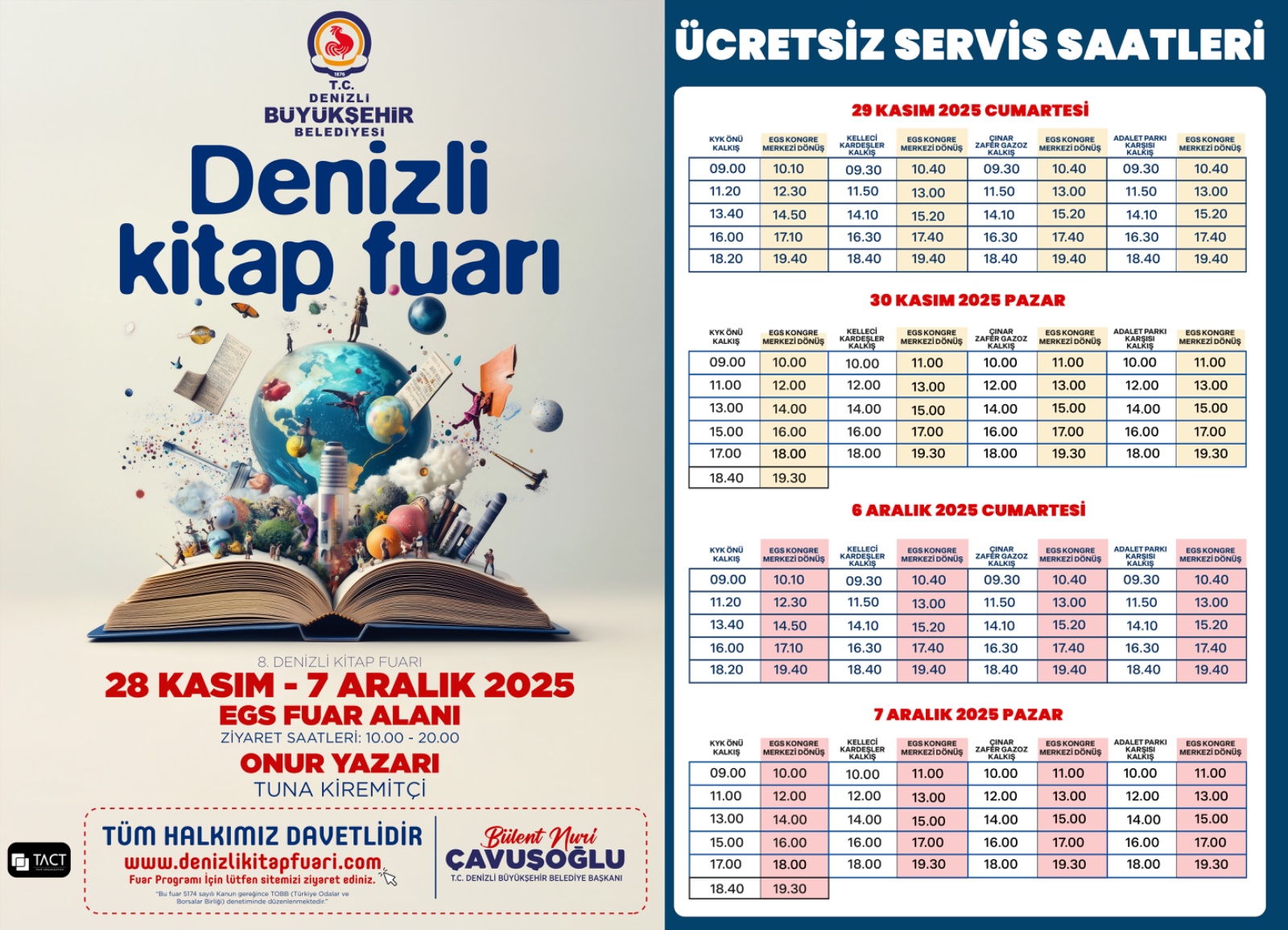 Denizli Kitap Fuarı Bu Yıl Da Dopdolu (2)