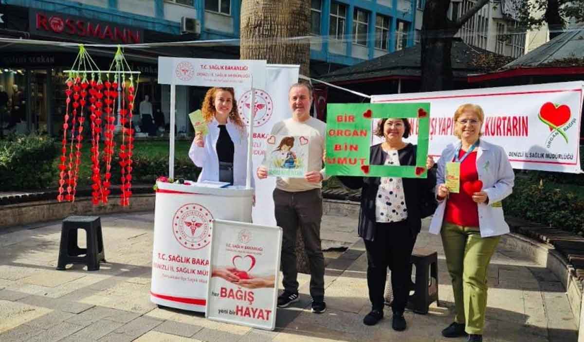 Denizli Saglik Mudurlugu Organ Bagisinda Farkindalik Olusturdu