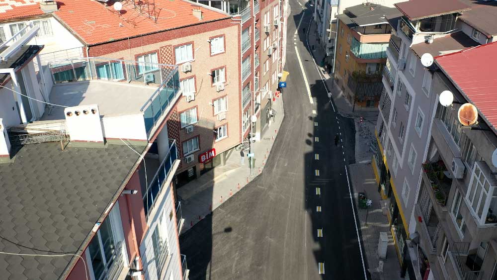 Merkezefendide Yol Calismalari Suruyor Kritik Baglanti Noktalari Yenilendi