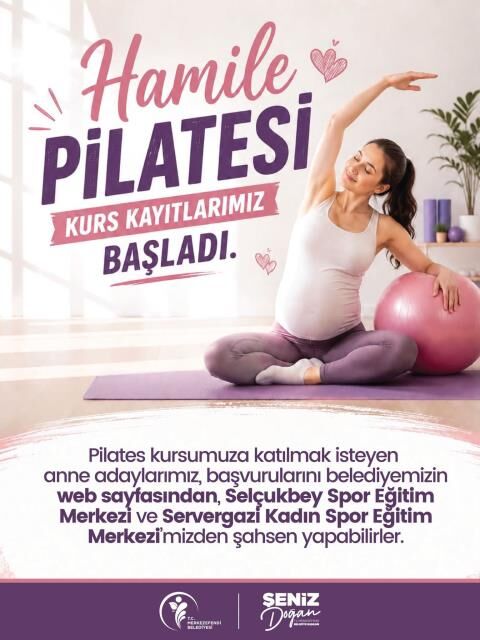 J1 R323 6 2026 M E R K E Z E F E N D İ’ D E H A M İ L E P İ L A T E S İ K U R S K A Y I T L A R I B A Ş L A D I