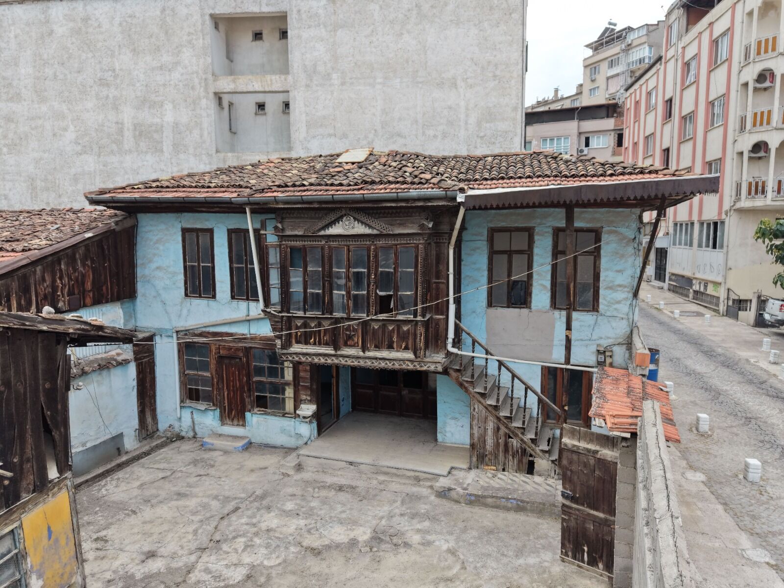 Merkezefendi̇’de Tari̇hi̇ Şerbetçi̇oğlu Konaği Yeni̇den Hayat Buluyor (12)