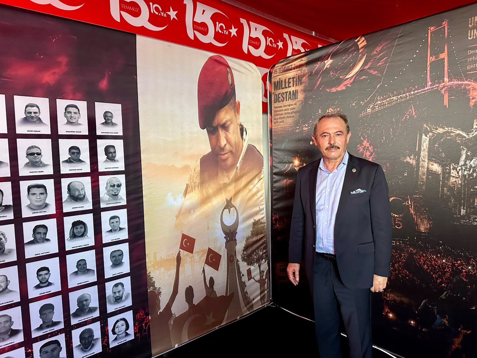 Milletvekili Şahin Tin’den 15 Temmuz Demokrasi ve Millî Birlik Günü Mesajı