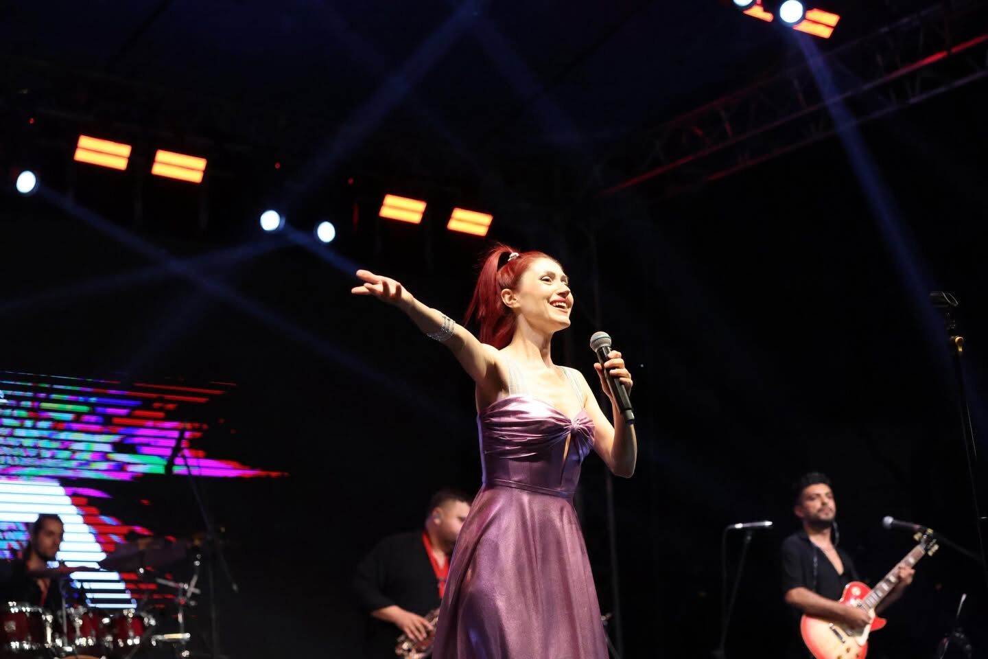 Honaz'da Kiraz Festivali Aslı Güngör Konseriyle Final Yaptı
