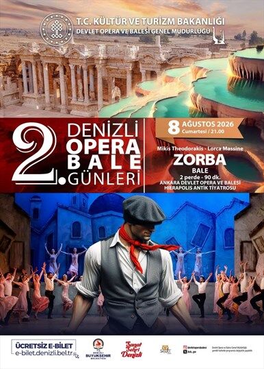 2. Denizli Opera Ve Bale Günleri’nde Geri Sayım Başladı