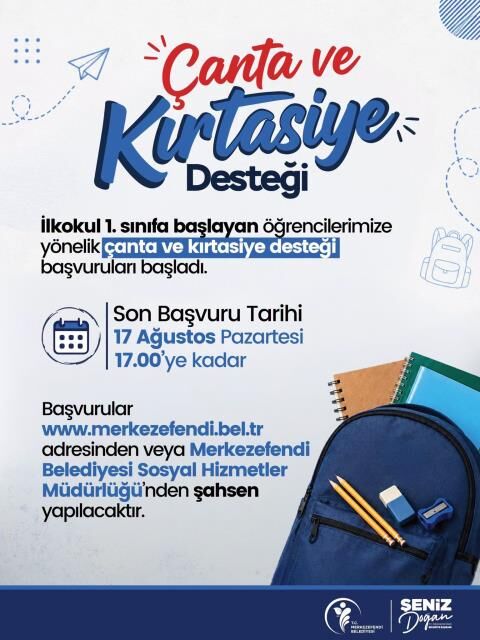 Q A36 H11 8 2026 M E R K E Z E F E N D İ’ D E Ç A N T A V E K I R T A S İ Y E D E S T E Ğ İ B A Ş L A D I