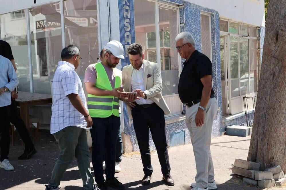 Başkan Tatık, Tavas'ta Yürütülen Çalışmaları Sahada İnceledi