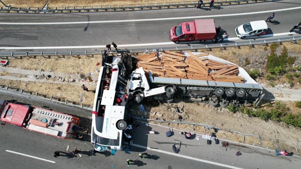 Manisa'da Katliam Gibi Kaza